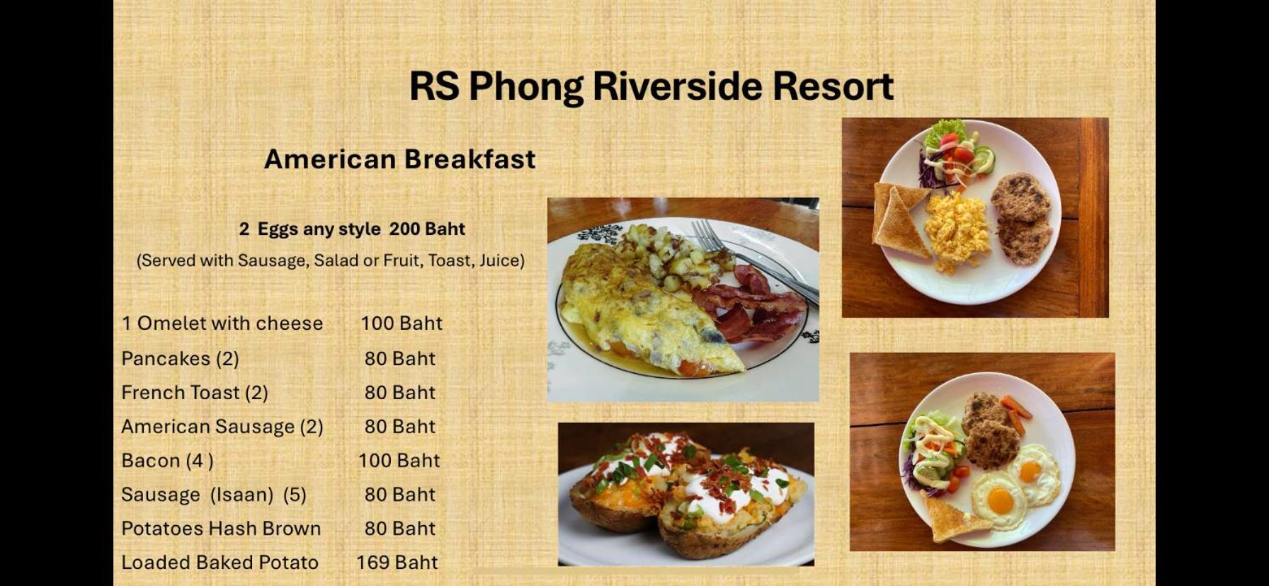 Rs Phong Riverside Resort Khon Kaen Exterior photo